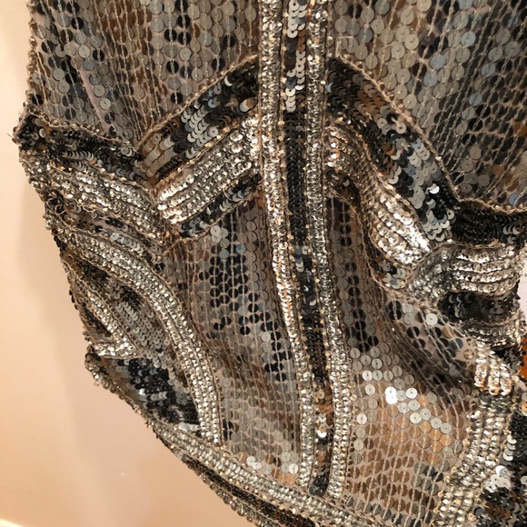 🍾HP🍾Parker Sequin Crop Top - Picture 3 of 8